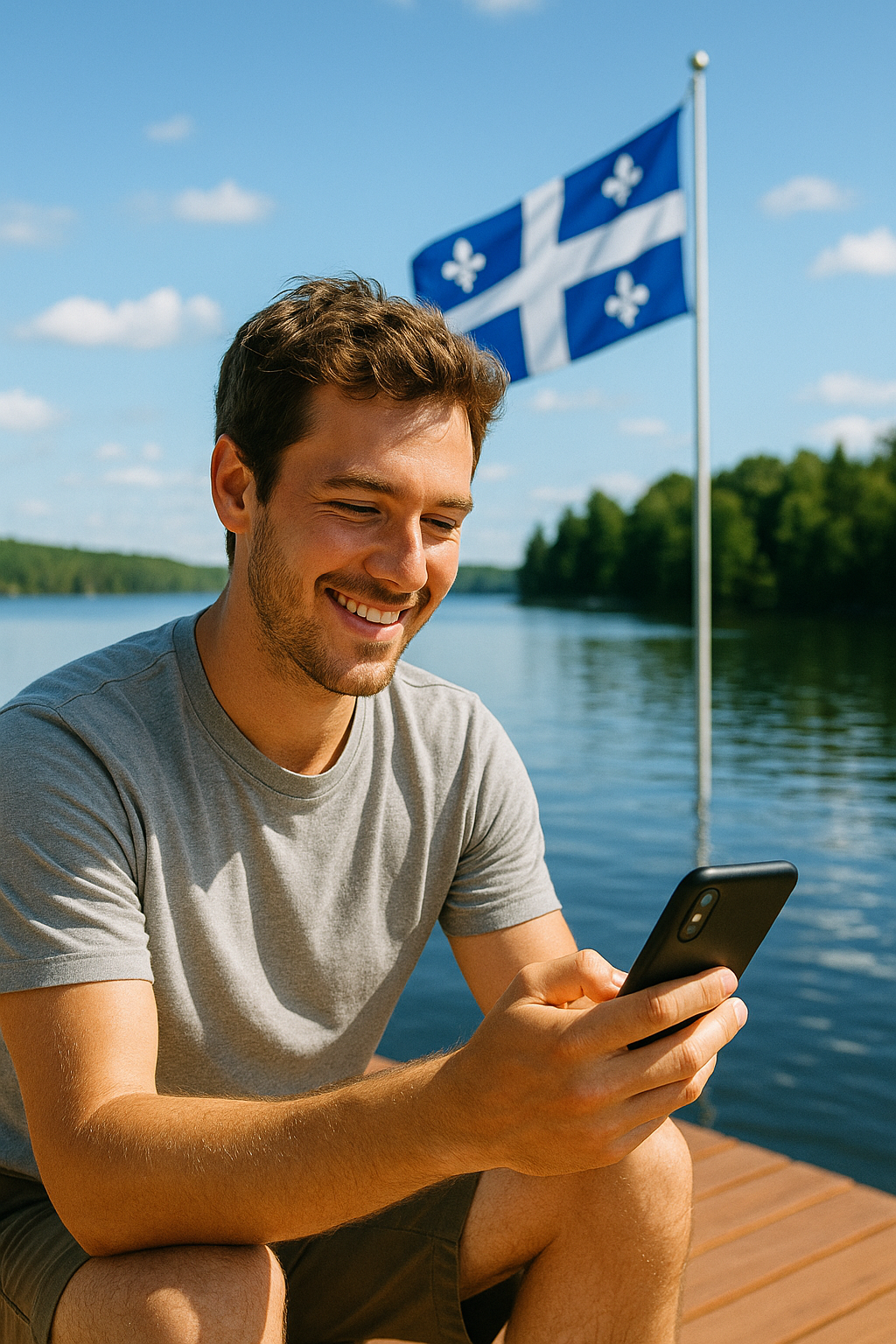 Médias sociaux en été Médias sociaux en été